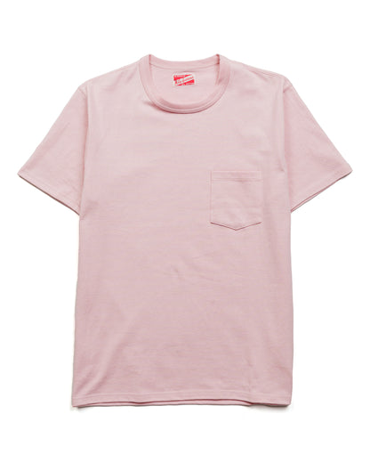 The Real McCoy's MC22006 Pocket Tee Pink