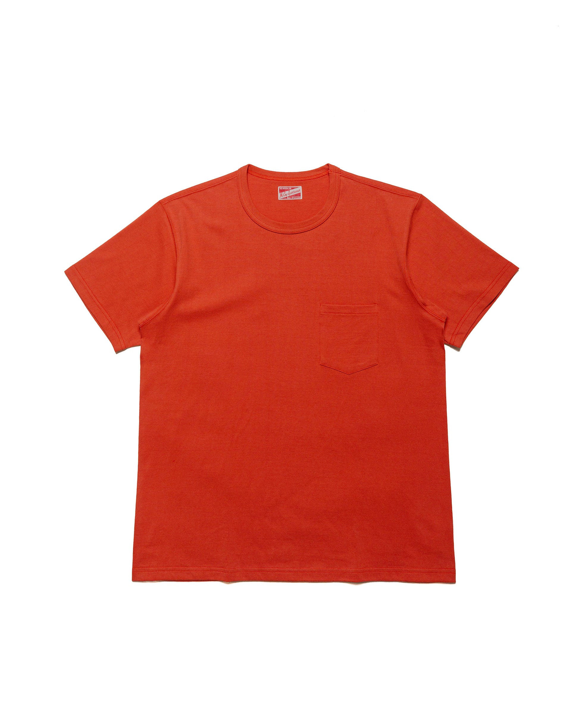 The Real McCoy's MC22006 Pocket Tee Scarlett