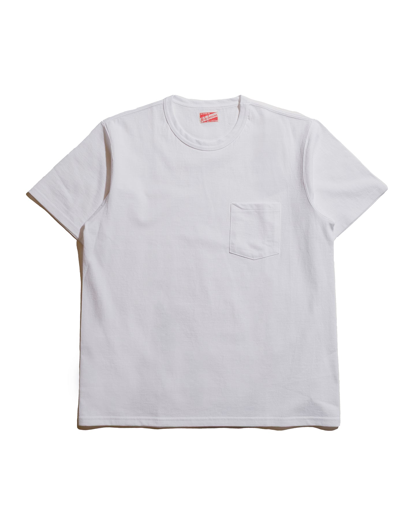 The Real McCoy's MC22006 Pocket Tee White