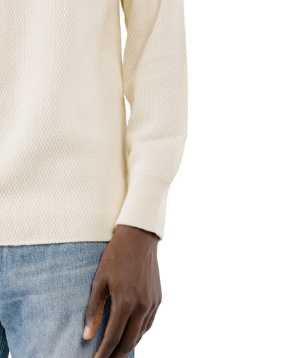 The Real McCoy's MC22109 U.S. Army Military Thermal Shirt Milk