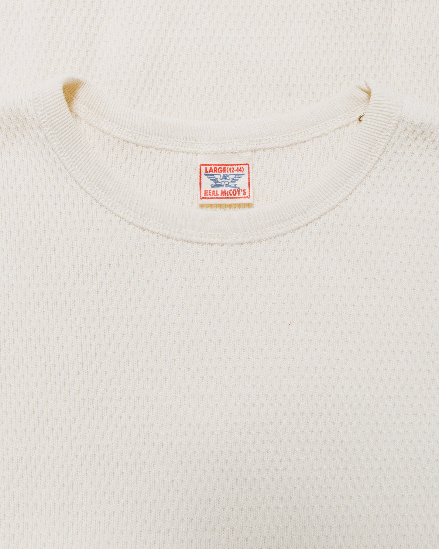 The Real McCoy's MC22109 U.S. Army Military Thermal Shirt Milk