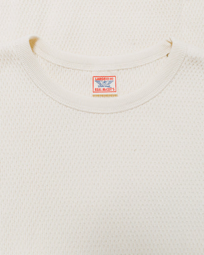 The Real McCoy's MC22109 U.S. Army Military Thermal Shirt Milk