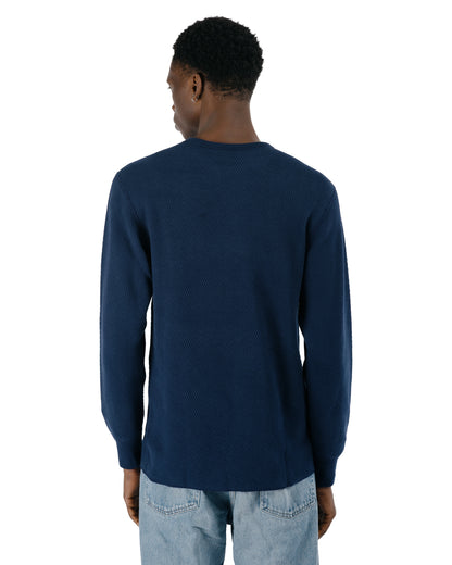 The Real McCoy's MC22109 U.S. Army Military Thermal Shirt Navy