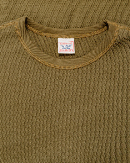 The Real McCoy's MC22109 U.S. Army Military Thermal Shirt Olive