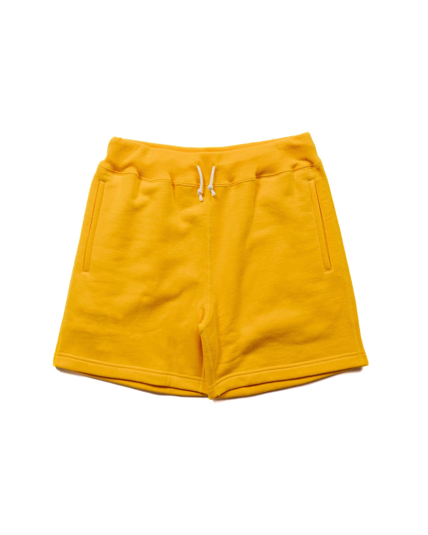 The Real McCoy's MC23013 9oz. Loopwheel Sweatshorts Yellow