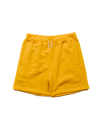 The Real McCoy's MC23013 9oz. Loopwheel Sweatshorts Yellow