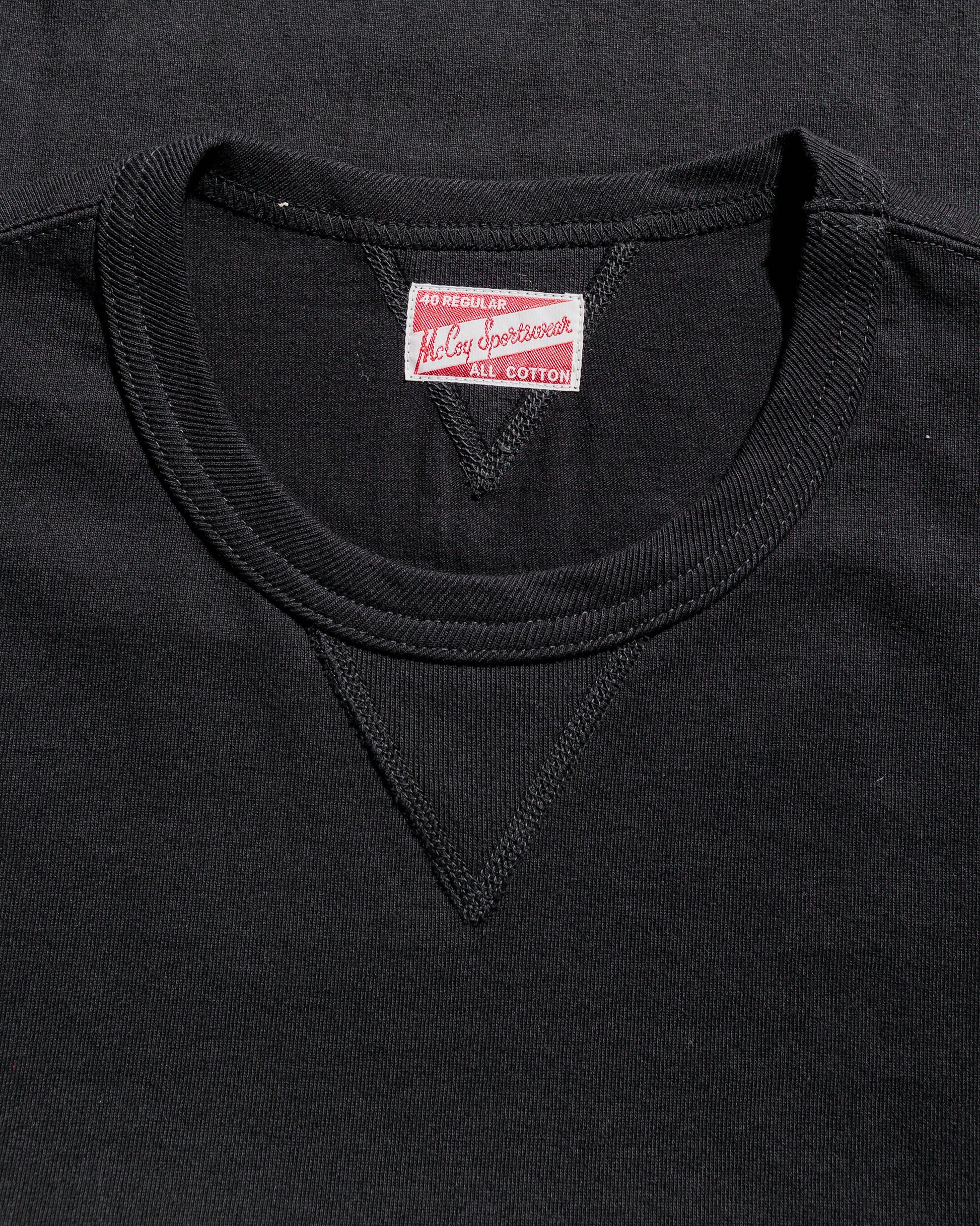 The Real McCoy's MC23020 Gusset Tee Black