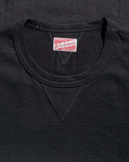 The Real McCoy's MC23020 Gusset Tee Black