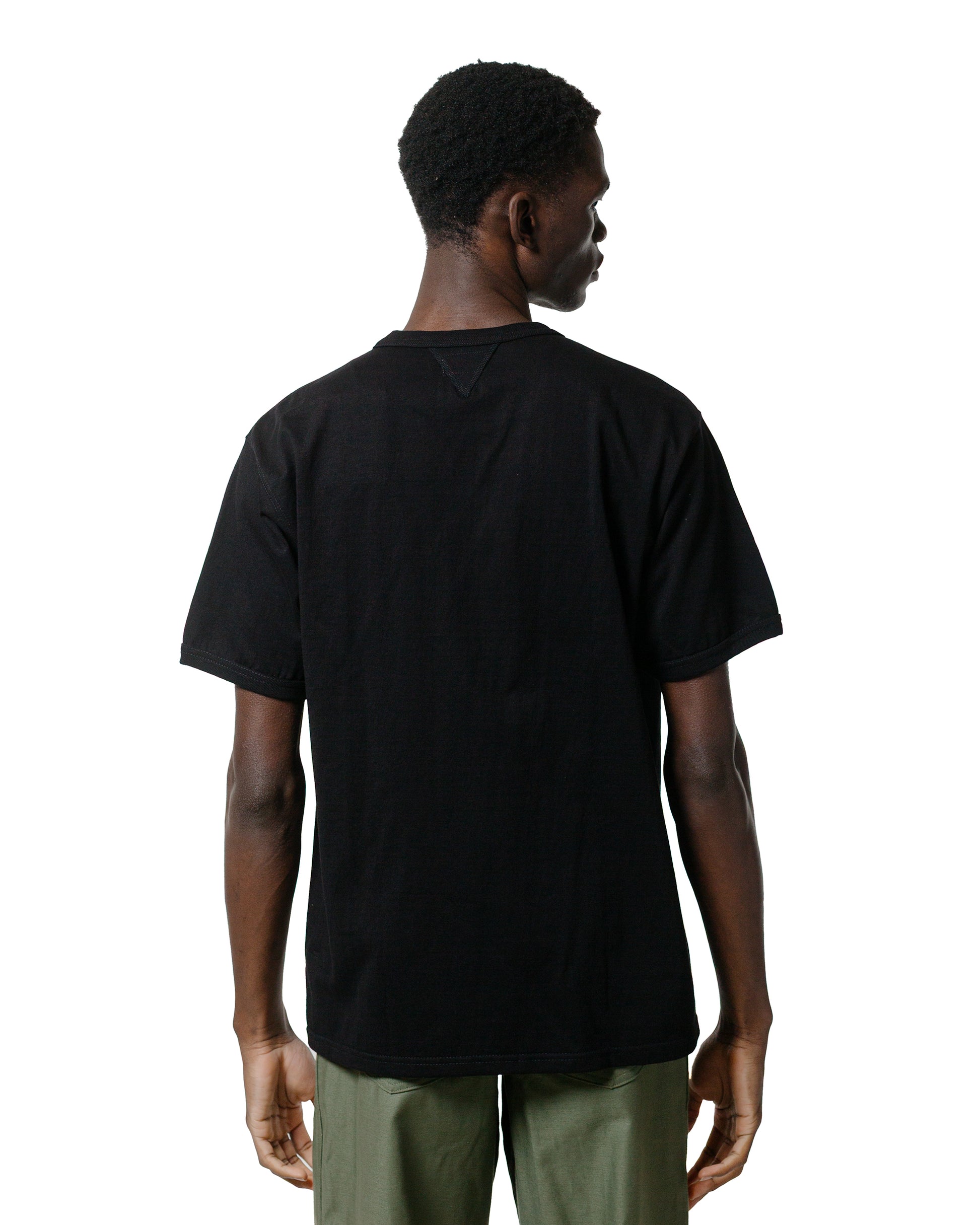 The Real McCoy's MC23020 Gusset Tee Black