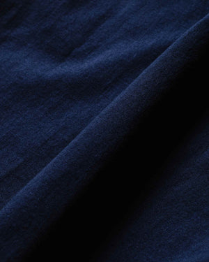 The Real McCoy's MC23020 Gusset Tee Navy Fabric