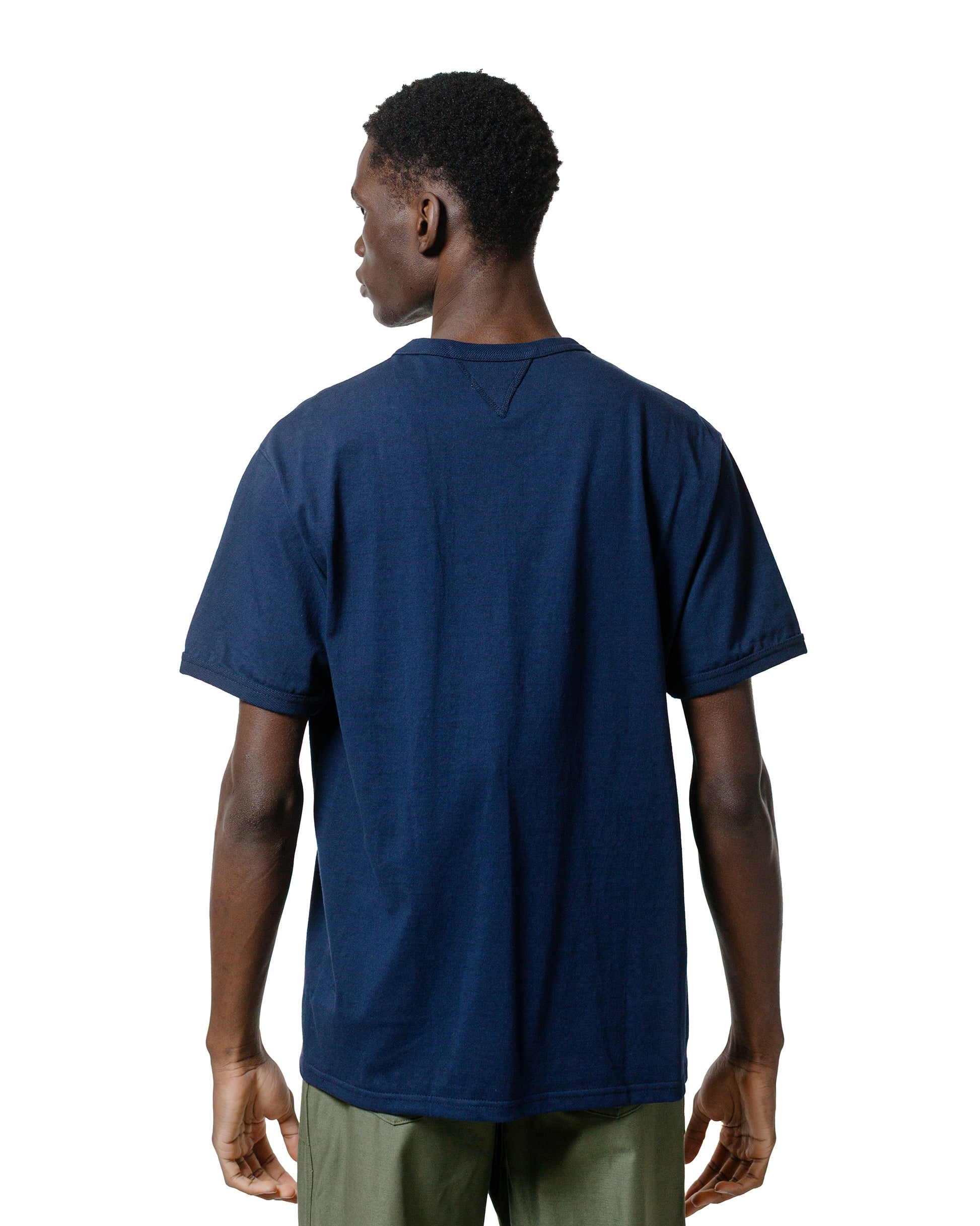 The Real McCoy's MC23020 Gusset Tee Navy