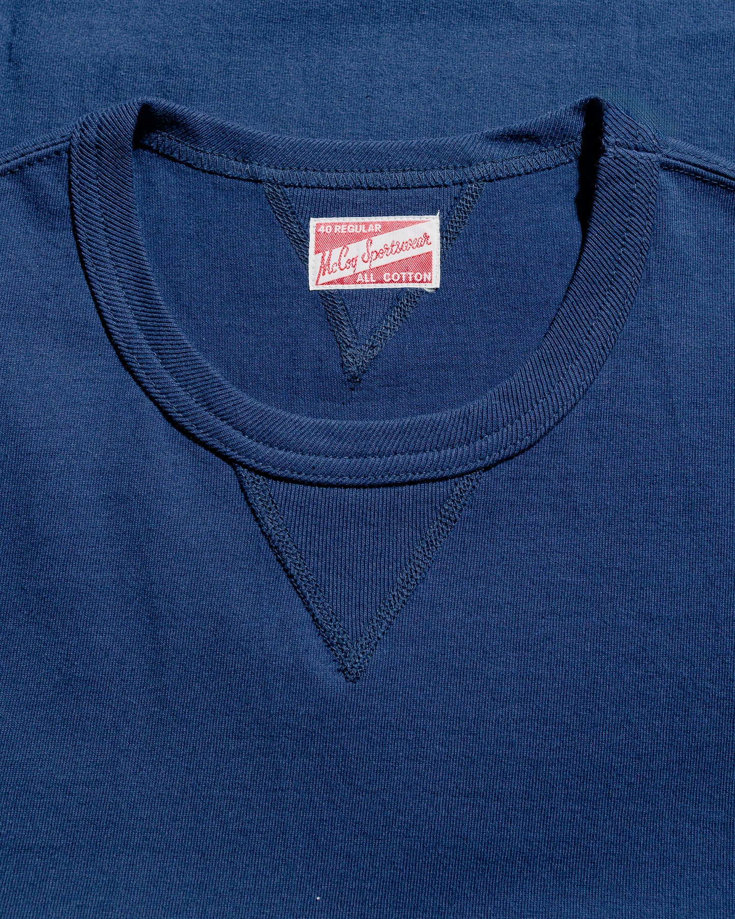 The Real McCoy's MC23020 Gusset Tee Navy