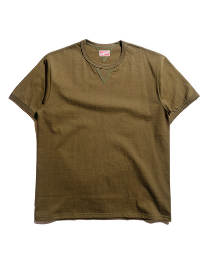 The Real McCoy's MC23020 Gusset Tee Olive