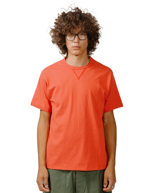 The Real McCoy's MC23020 Gusset Tee Scarlet model front