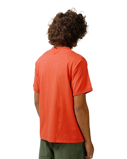 The Real McCoy's MC23020 Gusset Tee Scarlet model back