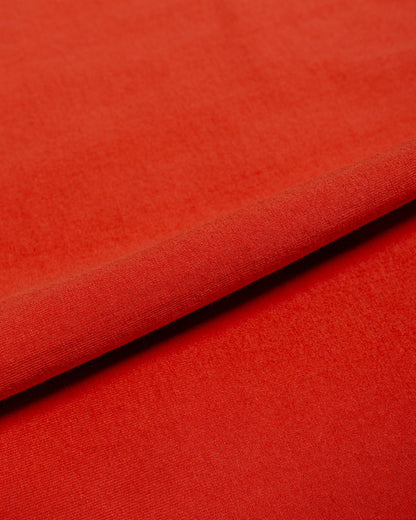 The Real McCoy's MC23020 Gusset Tee Scarlet fabric