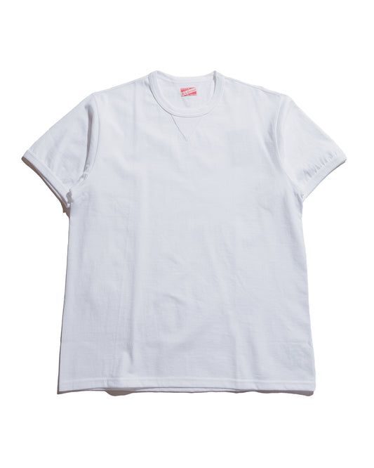 The Real McCoy's MC23020 Gusset Tee White