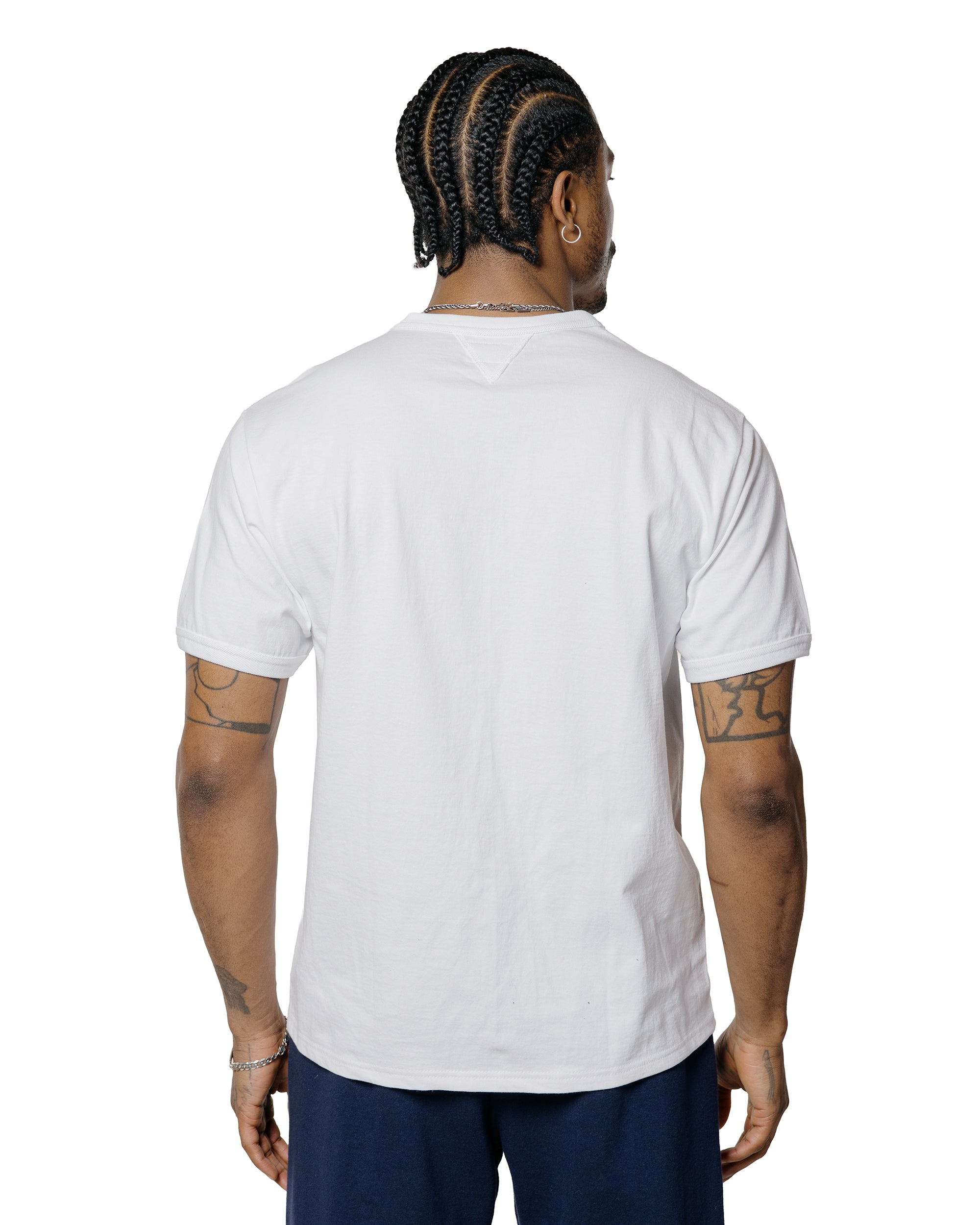 The Real McCoy's MC23020 Gusset Tee White