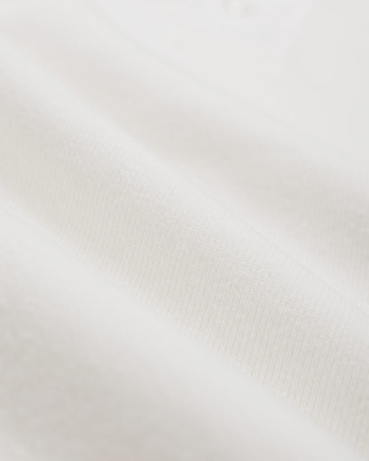 The Real McCoy's MC23022 Union Henley Undershirt S/S White
