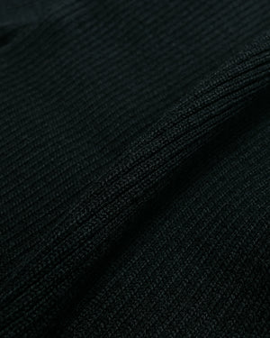 The Real McCoy's MC23104 Sweater, Service Wool Black fabric