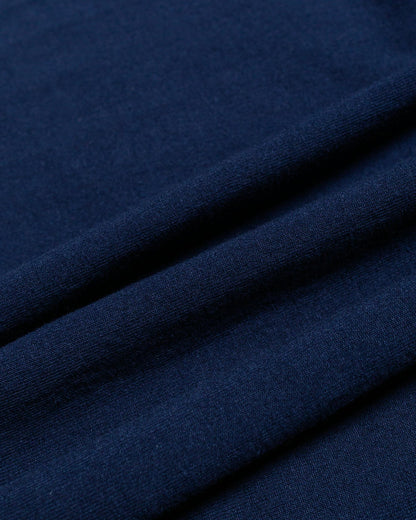 The Real McCoy's MC24004 The Real McCoy's Logo Tee S/S Navy fabric