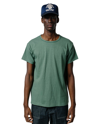 The Real McCoy's MC24014 Undershirt, Cotton, Summer Green