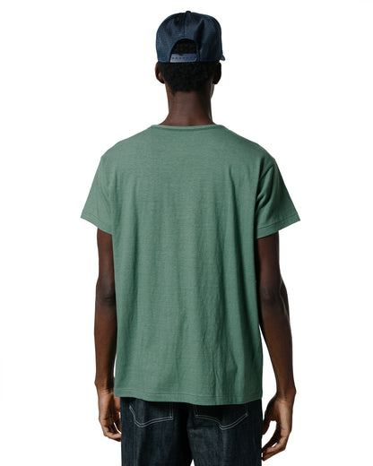 The Real McCoy's MC24014 Undershirt, Cotton, Summer Green