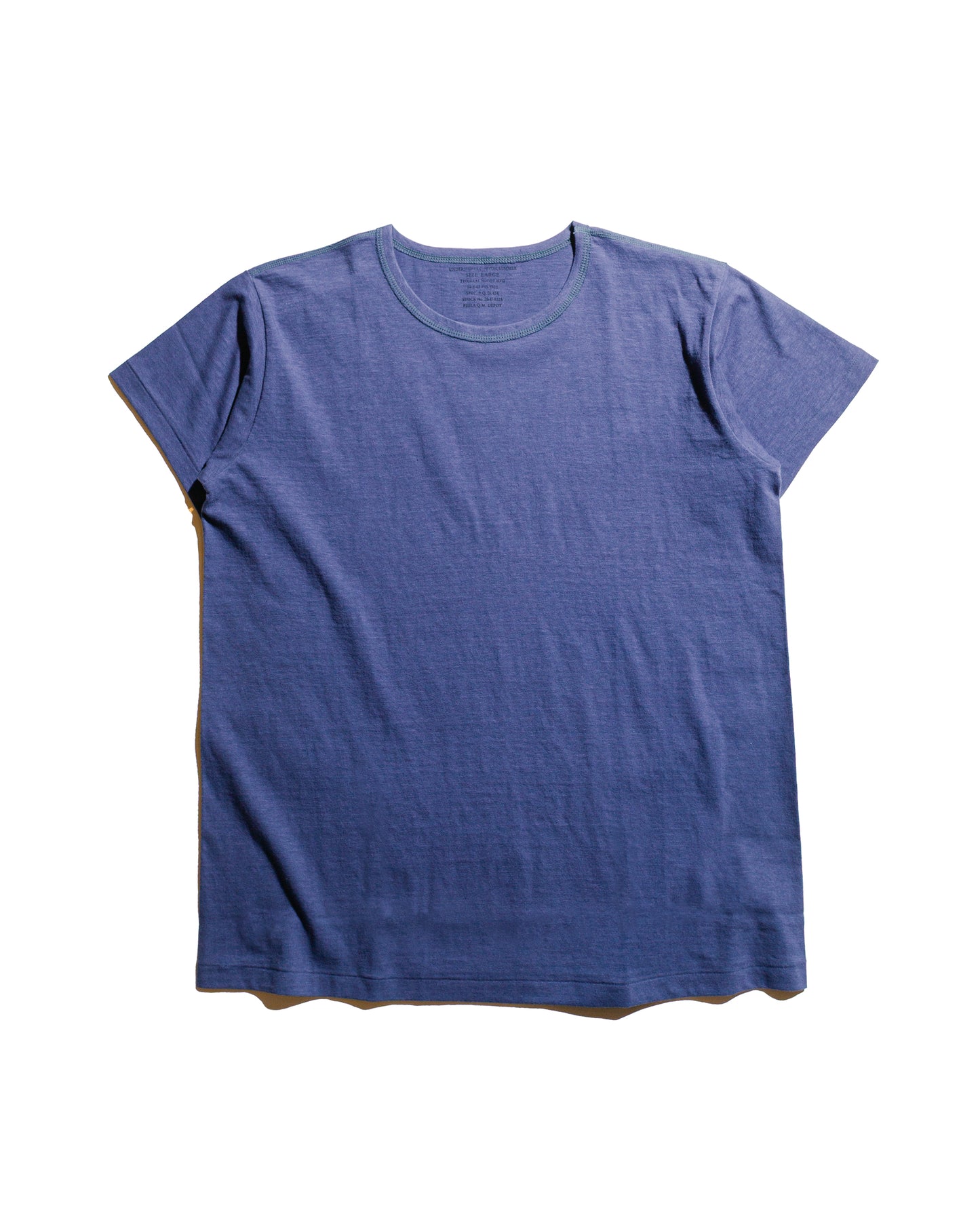 The Real McCoy's MC24014 Undershirt, Cotton, Summer MQ Navy