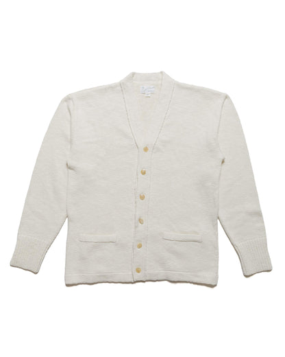 The Real McCoy's MC24016 Cotton Summer Cardigan Ecru