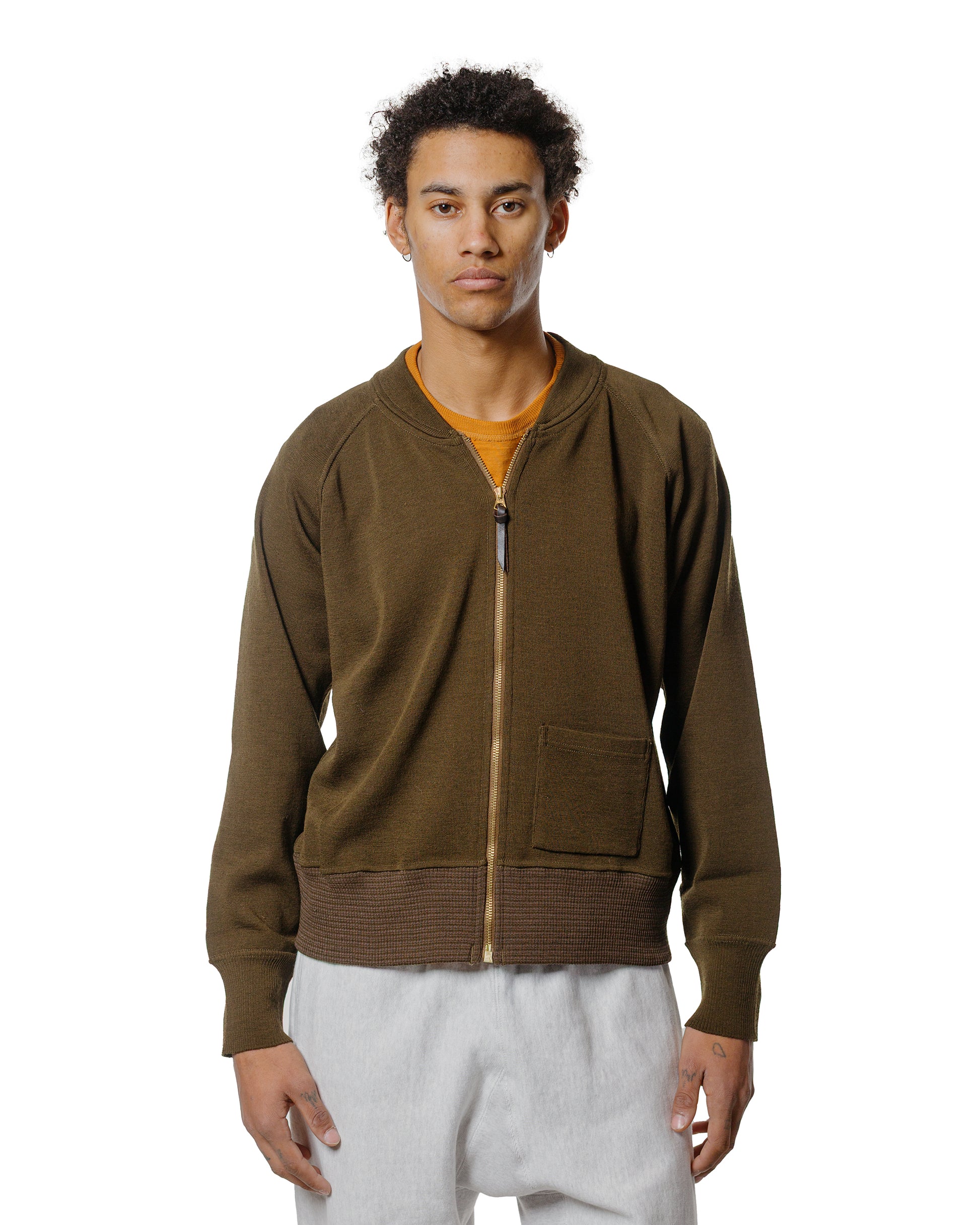 The Real McCoy's MC24105 Vest, Flying Winter, Type C-2 Olive