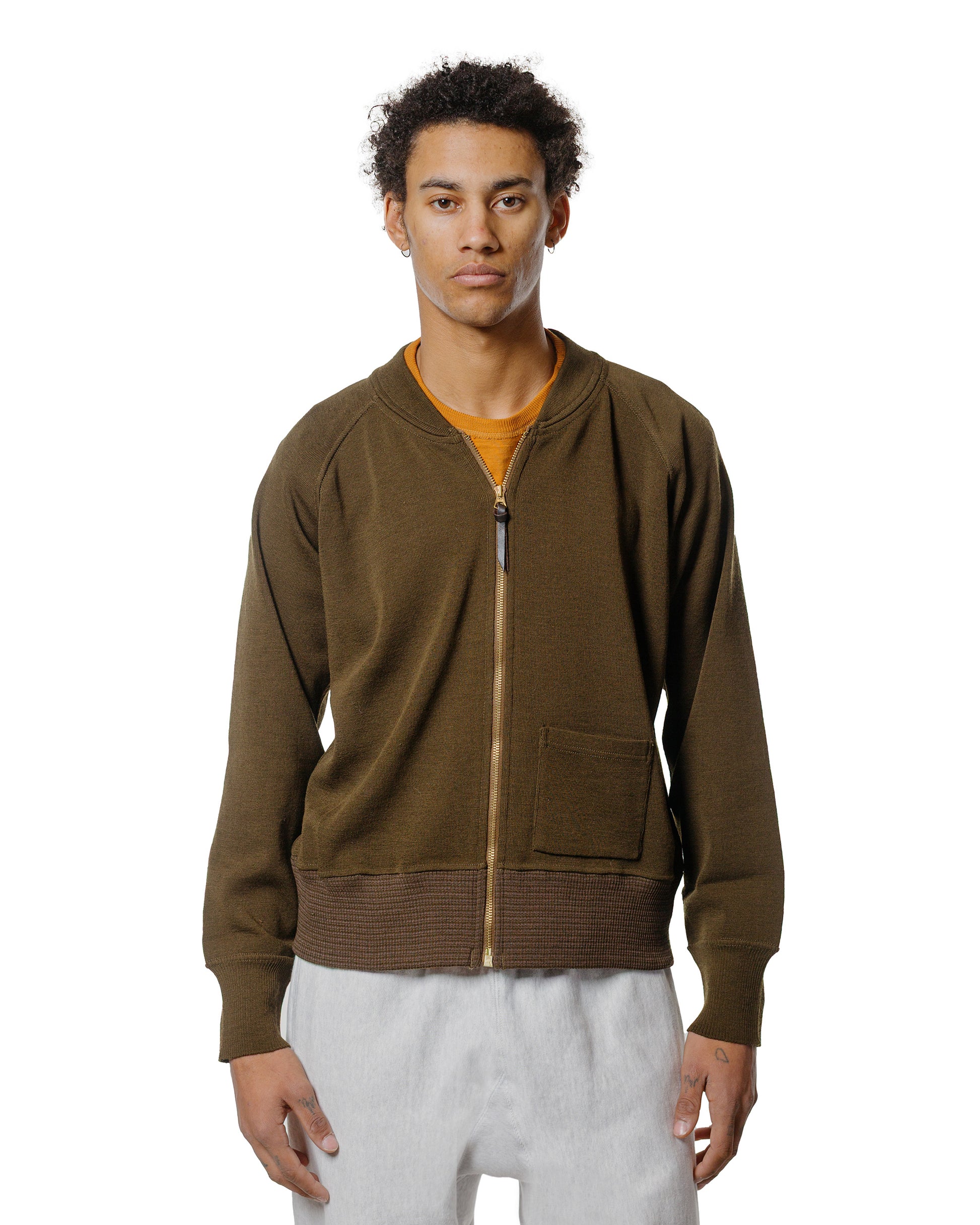 The Real McCoy's MC24105 Vest, Flying Winter, Type C-2 Olive