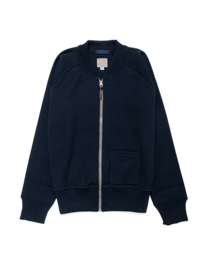 The Real McCoy's MC24106 Winter Aviation Sweater Navy