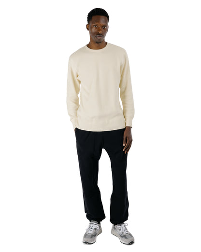 The Real McCoy's MC24116 10 Oz. Loopwheel Sweat Pants Black