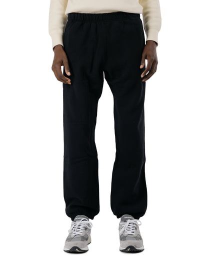 The Real McCoy's MC24116 10 Oz. Loopwheel Sweat Pants Black