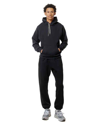 The Real McCoy's MC24116 10 Oz. Loopwheel Sweat Pants Black