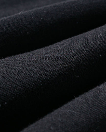 The Real McCoy's MC24116 10 Oz. Loopwheel Sweat Pants Black