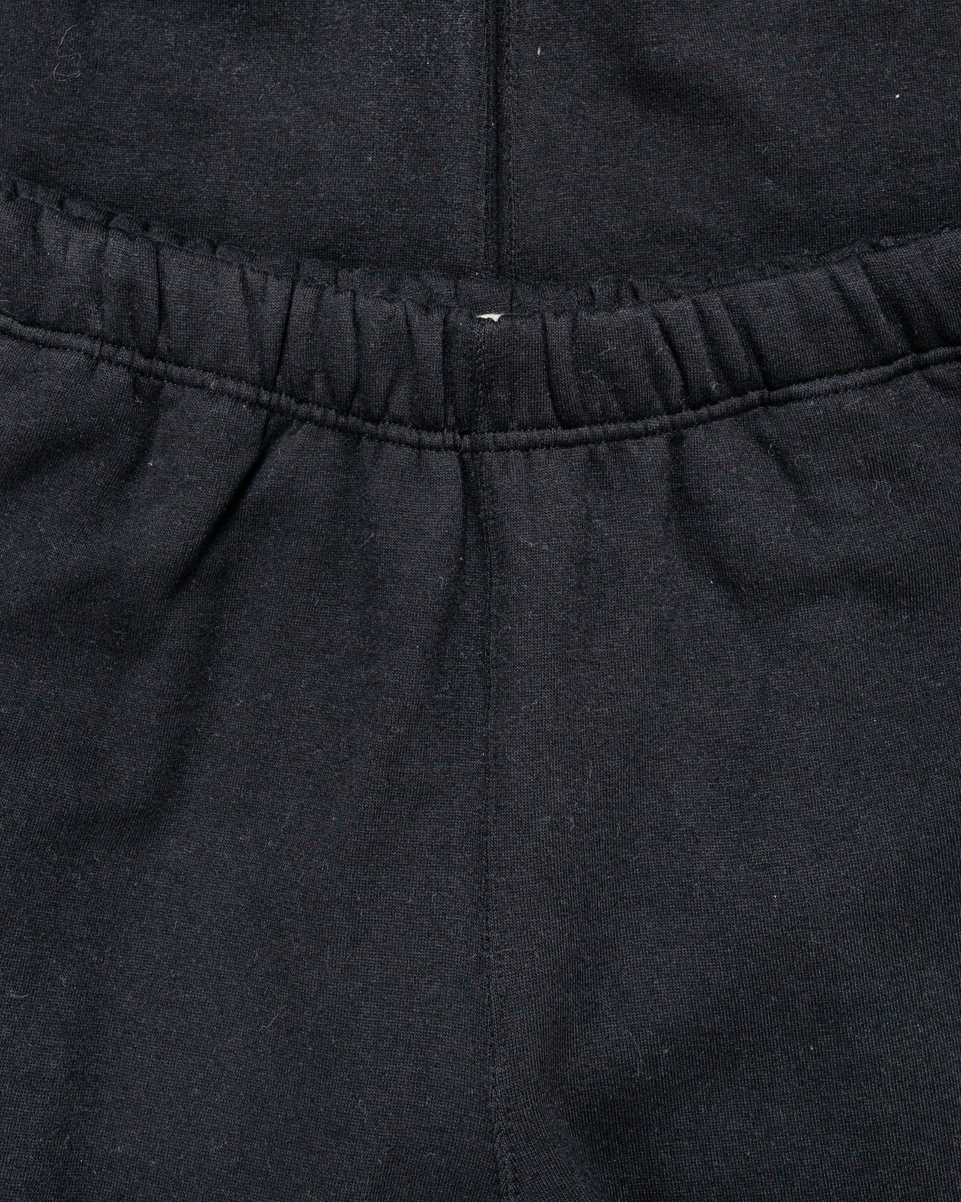 The Real McCoy's MC24116 10 Oz. Loopwheel Sweat Pants Black