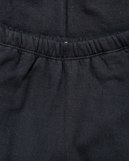 The Real McCoy's MC24116 10 Oz. Loopwheel Sweat Pants Black