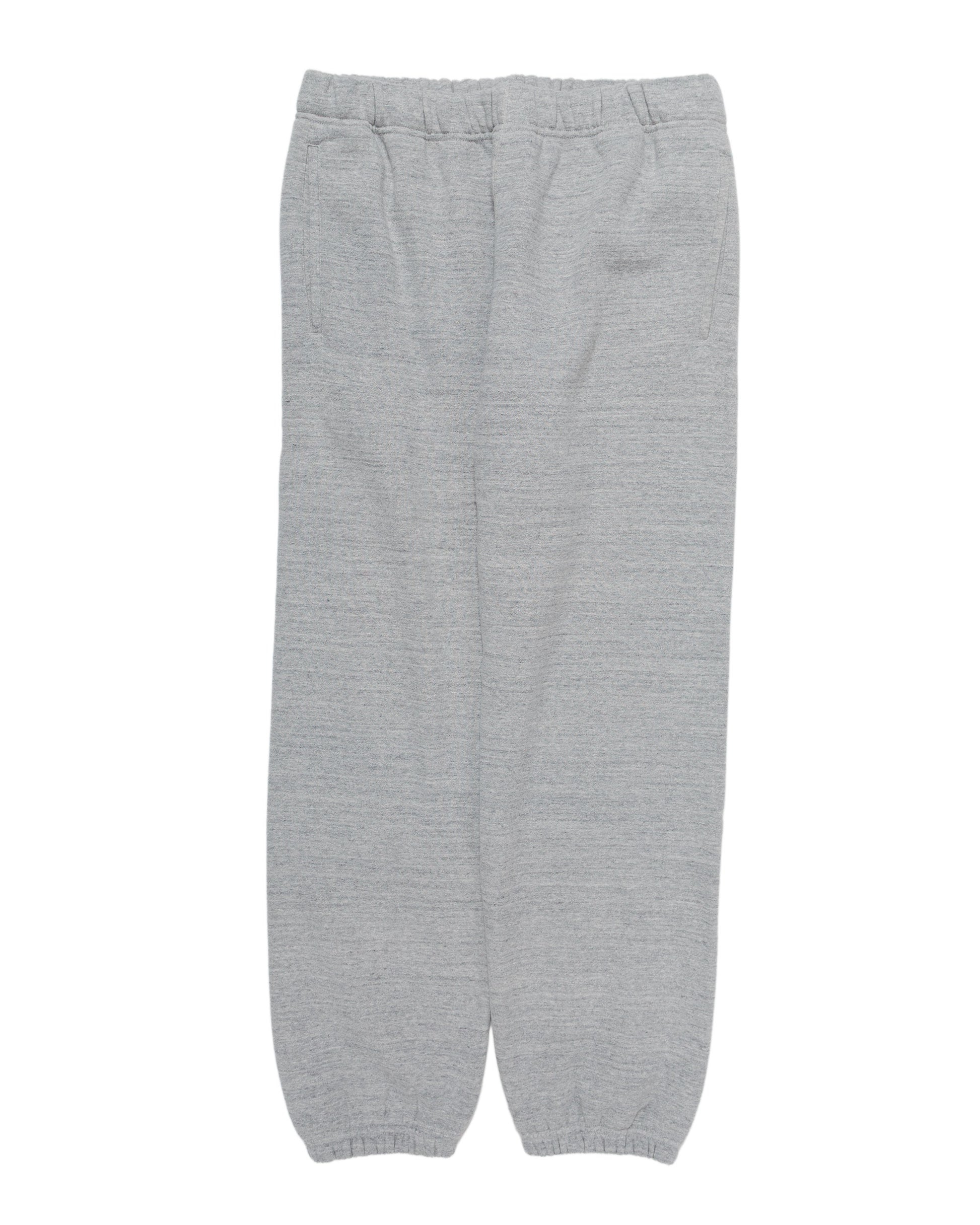 The Real McCoy's MC24116 10 Oz. Loopwheel Sweat Pants Gray