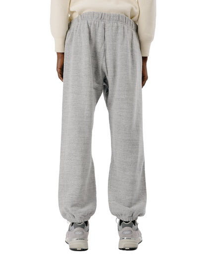 The Real McCoy's MC24116 10 Oz. Loopwheel Sweat Pants Gray