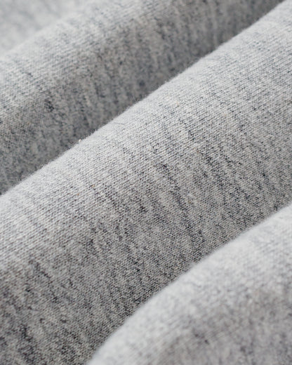 The Real McCoy's MC24116 10 Oz. Loopwheel Sweat Pants Gray