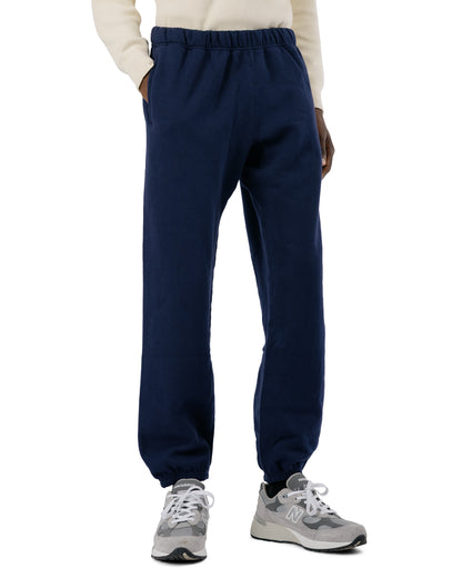 The Real McCoy's MC24116 10 Oz. Loopwheel Sweat Pants Navy