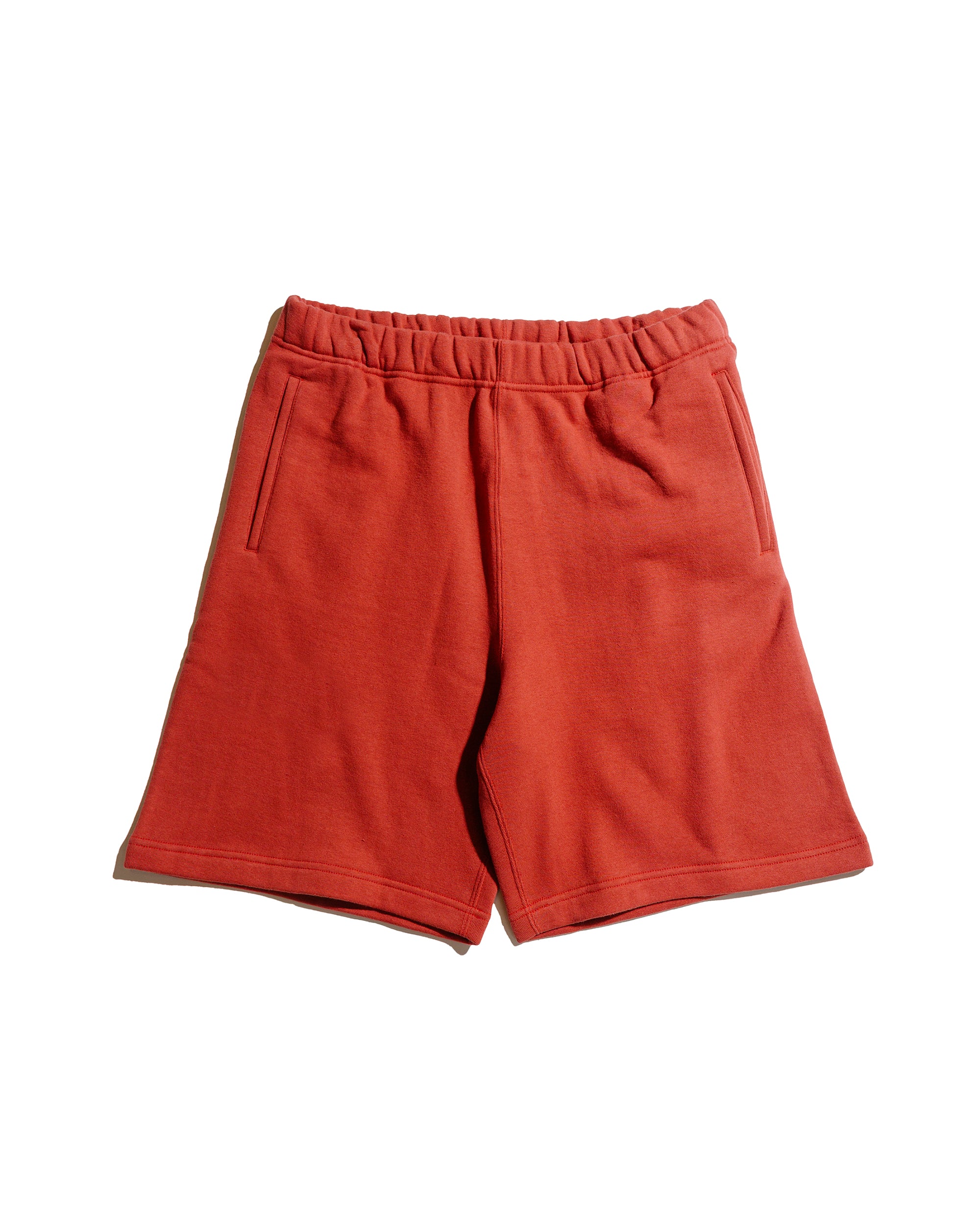 The Real McCoy's MC24121 9oz. Loopwheel Sweat Shorts Cherry
