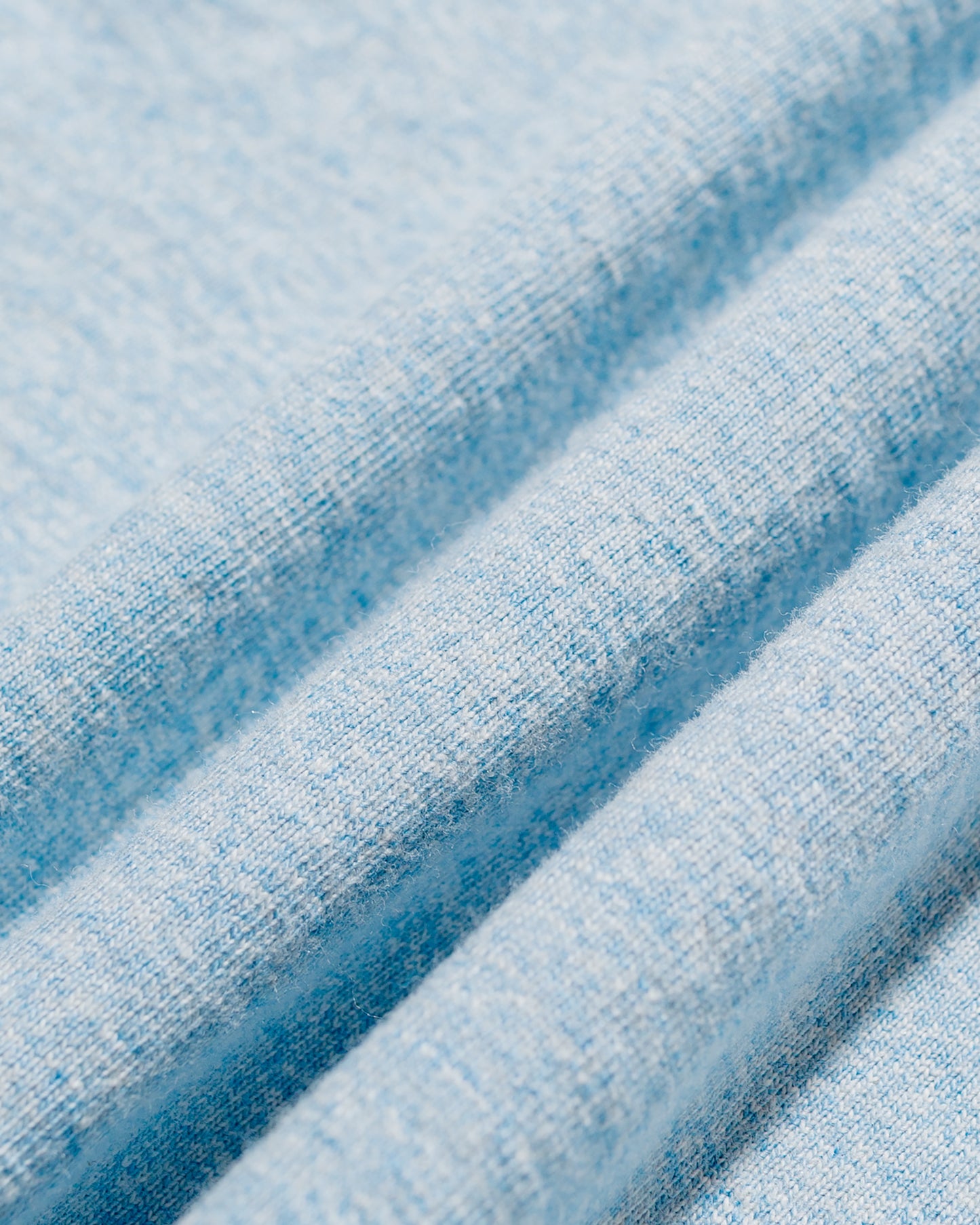 The Real McCoy's MC25014 Pocket Tee / Heather Color, Ringer Blue