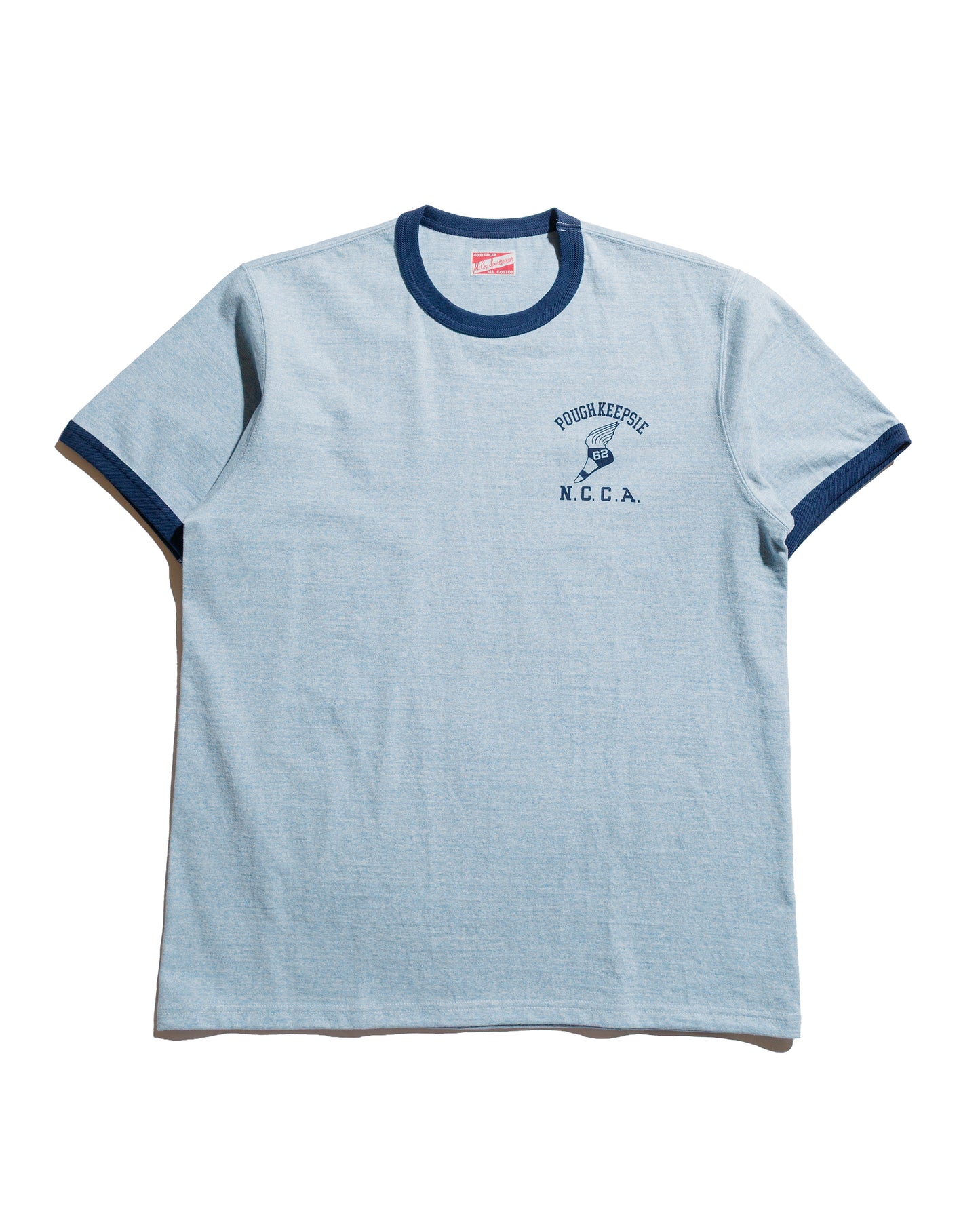 lost & found The Real McCoy's The Real McCoy's MC25015 Joe McCoy Tee / Poughkeepsie Blue