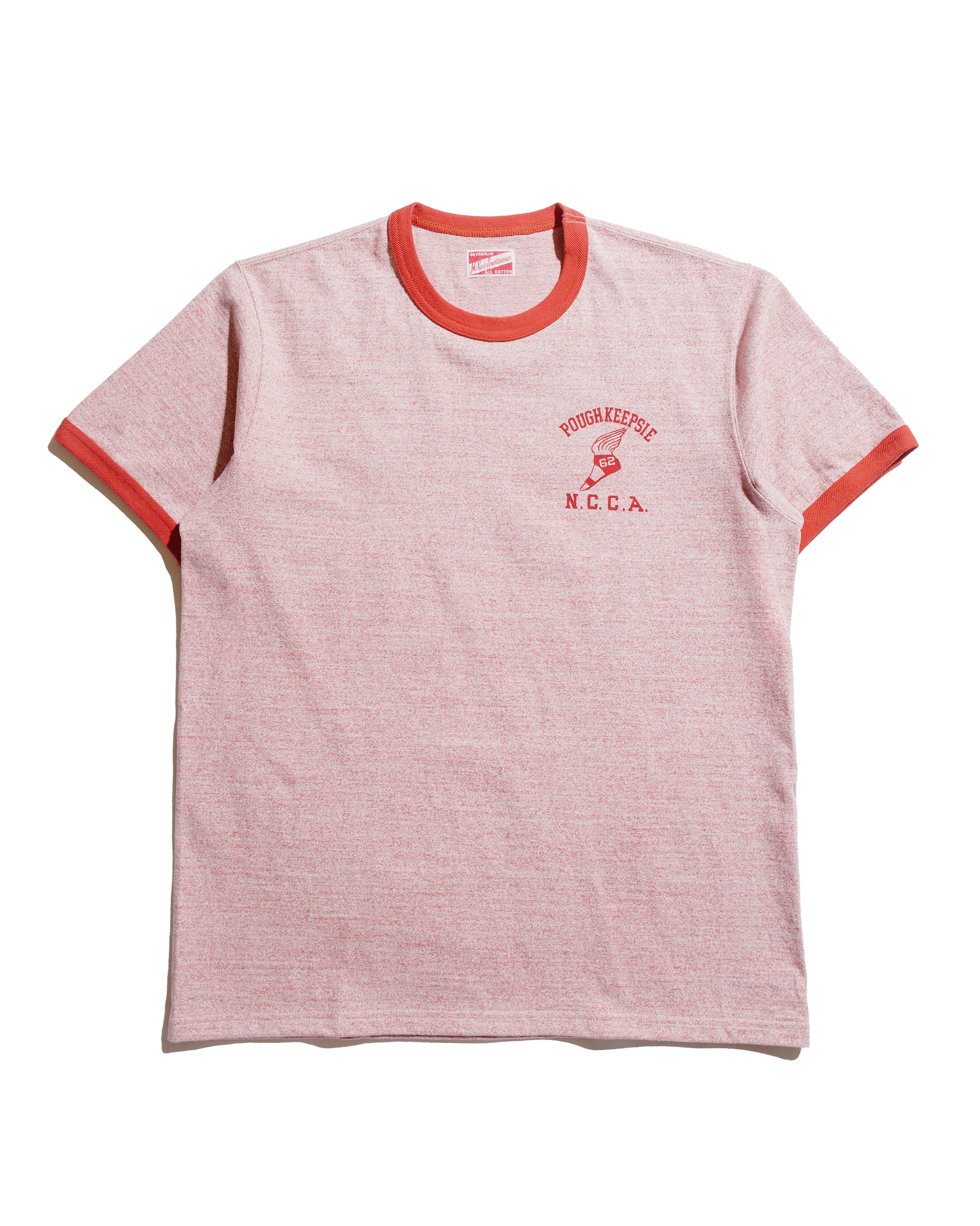 The Real McCoy's MC25015 Joe McCoy Tee  Poughkeepsie Red