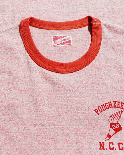 The Real McCoy's MC25015 Joe McCoy Tee  Poughkeepsie Red