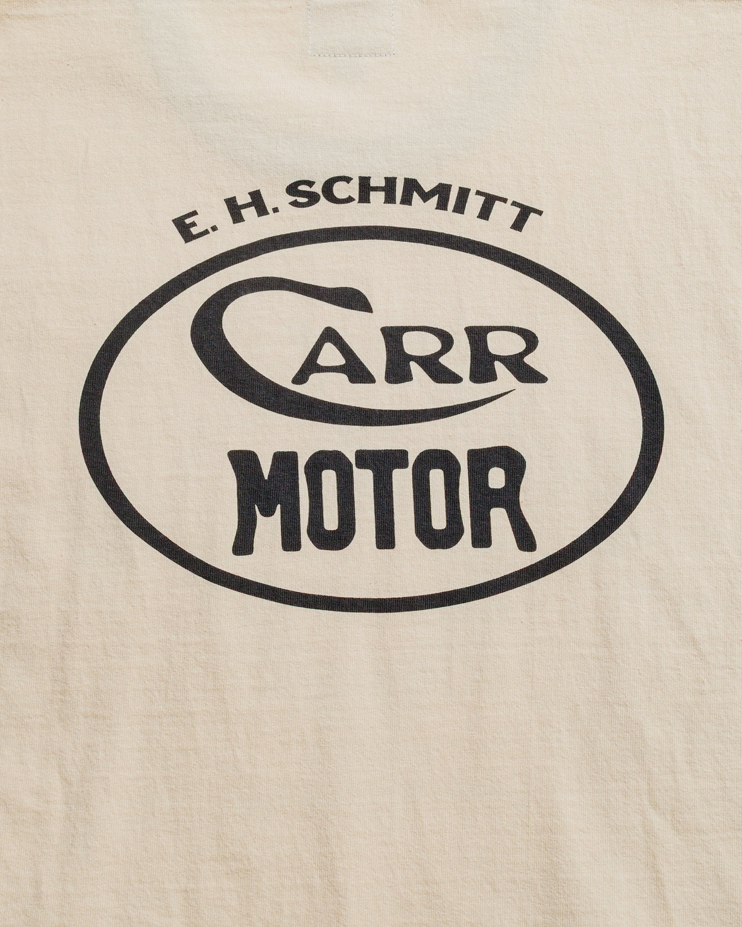 The Real McCoy's MC25016 Joe McCoy Tee / Whiz Gunner Ecru/Black