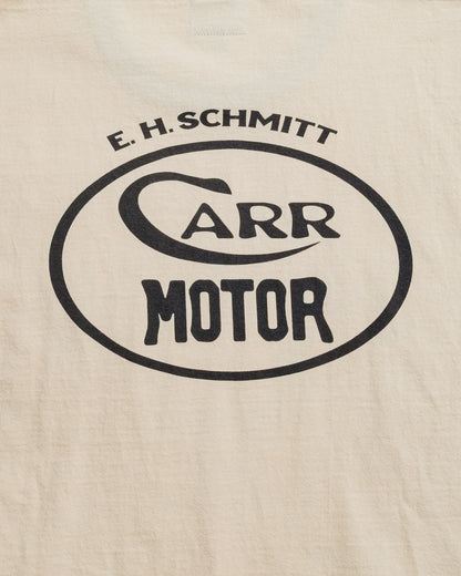 The Real McCoy's MC25016 Joe McCoy Tee / Whiz Gunner Ecru/Black