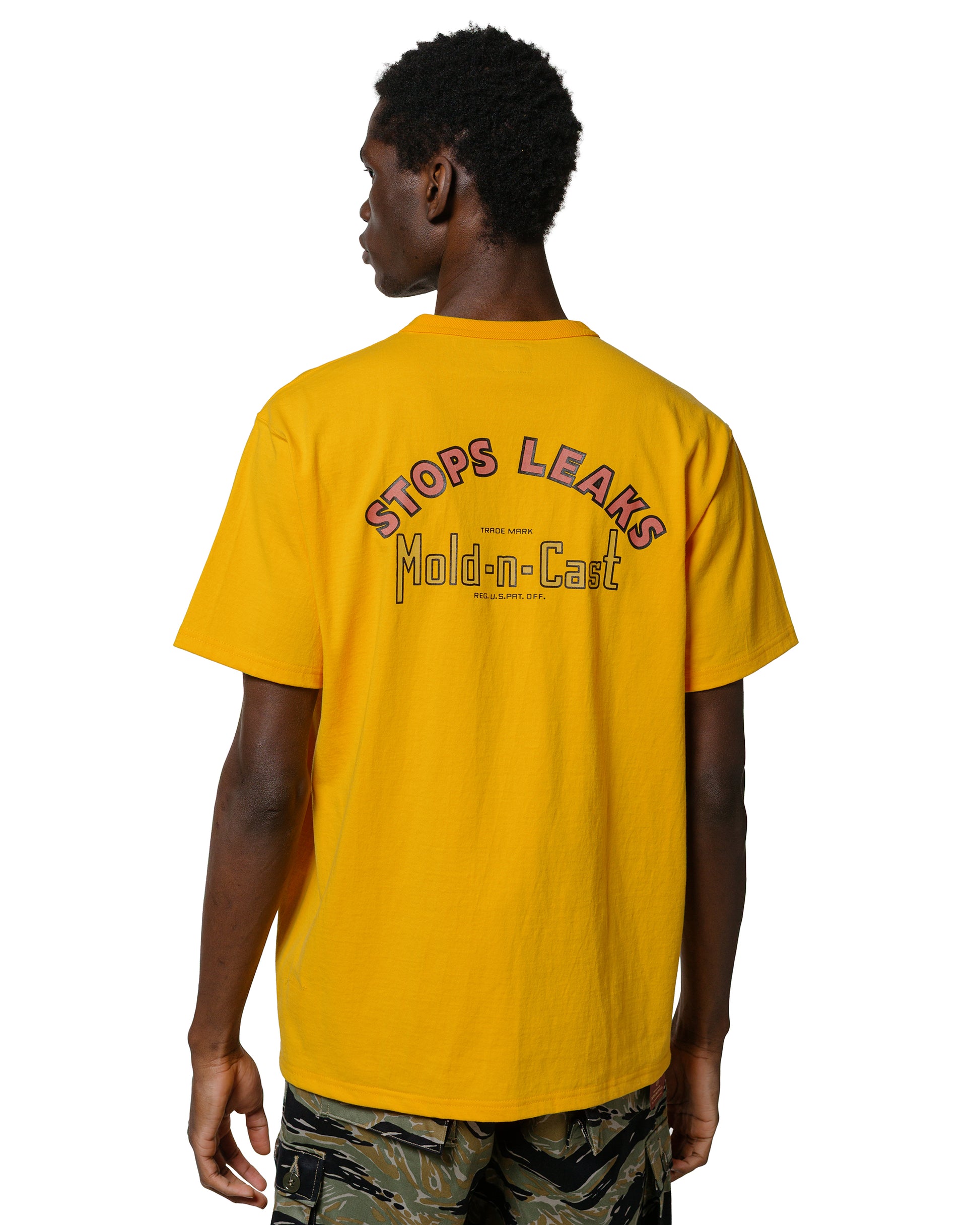The Real McCoy's MC25017 Joe McCoy Tee / Atlas' Casting Yellow